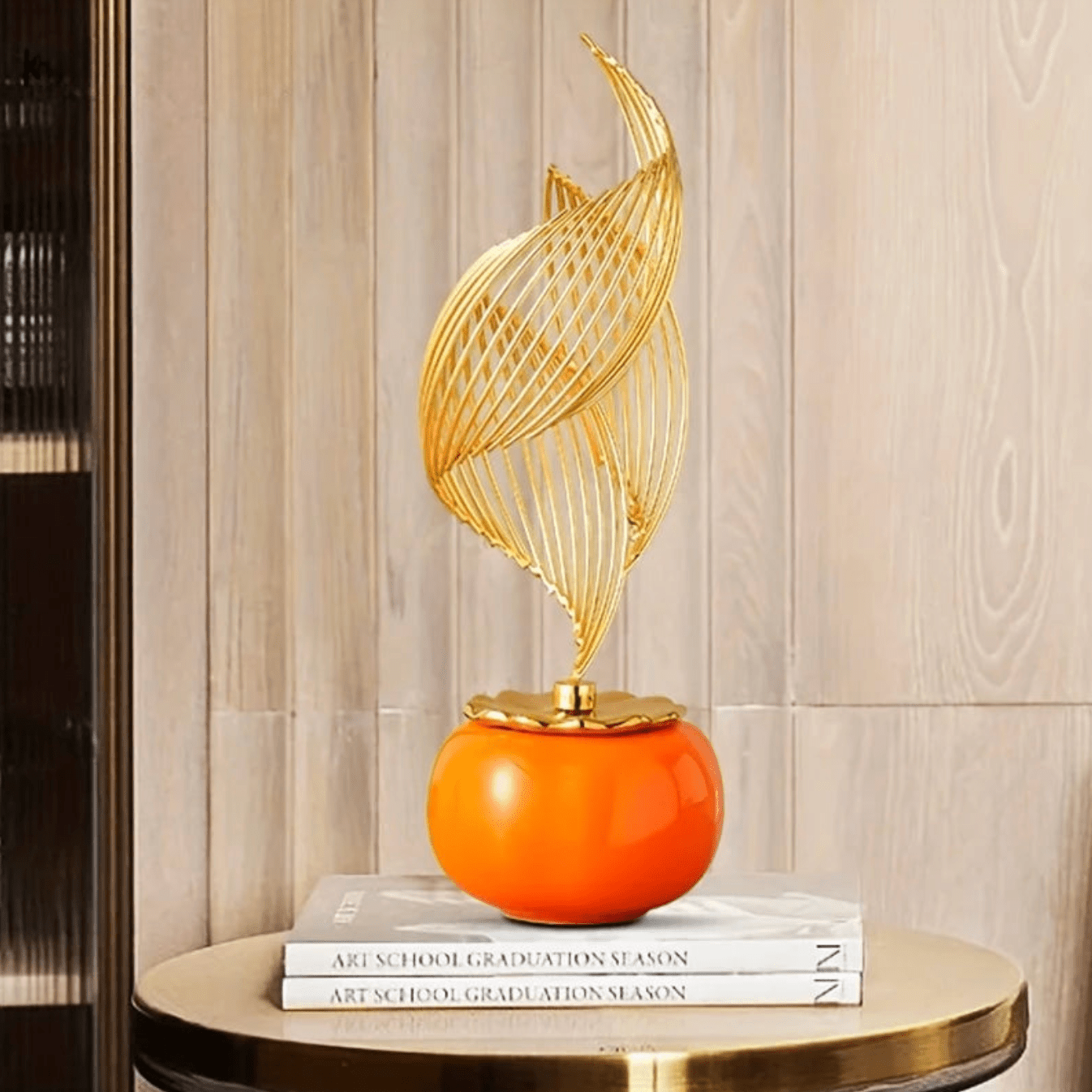 AuraLuxe Nordic Ceramic Sculpture – Modern Art Accent for Elegant Interiors - All Around Casa