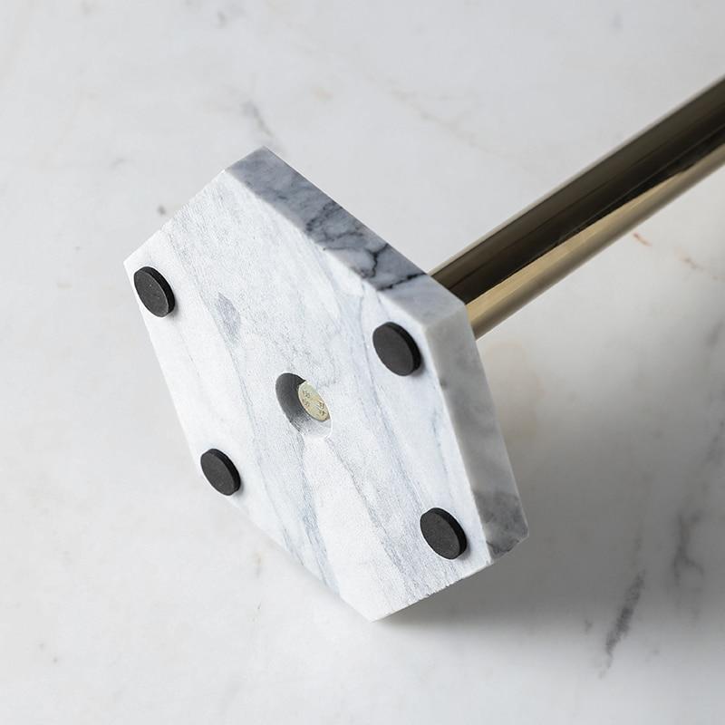 Aurevia Elegant Paper Towel Holder with Marble Base for Chic Kitchens - All Around Casa