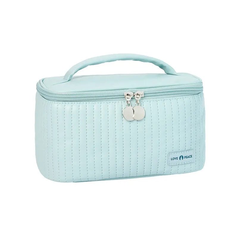 Aurevia Luxe Cosmetic Organizer Bag – Elegant Travel Companion for Effortless Beauty - All Around Casa