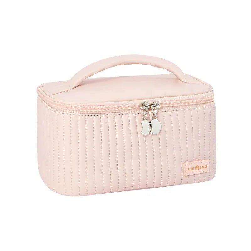 Aurevia Luxe Cosmetic Organizer Bag – Elegant Travel Companion for Effortless Beauty - All Around Casa