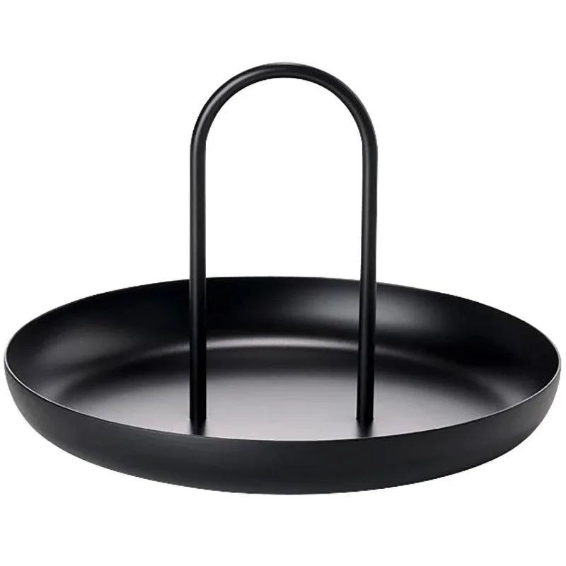 Aurora Elegance Jewelry Tray – Chic Aluminum Display for Modern Vanity - All Around Casa