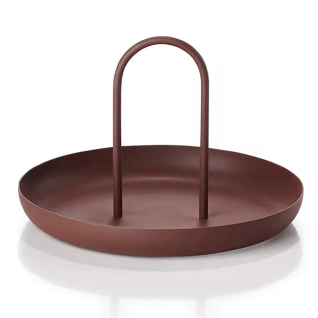Aurora Elegance Jewelry Tray – Chic Aluminum Display for Modern Vanity - All Around Casa