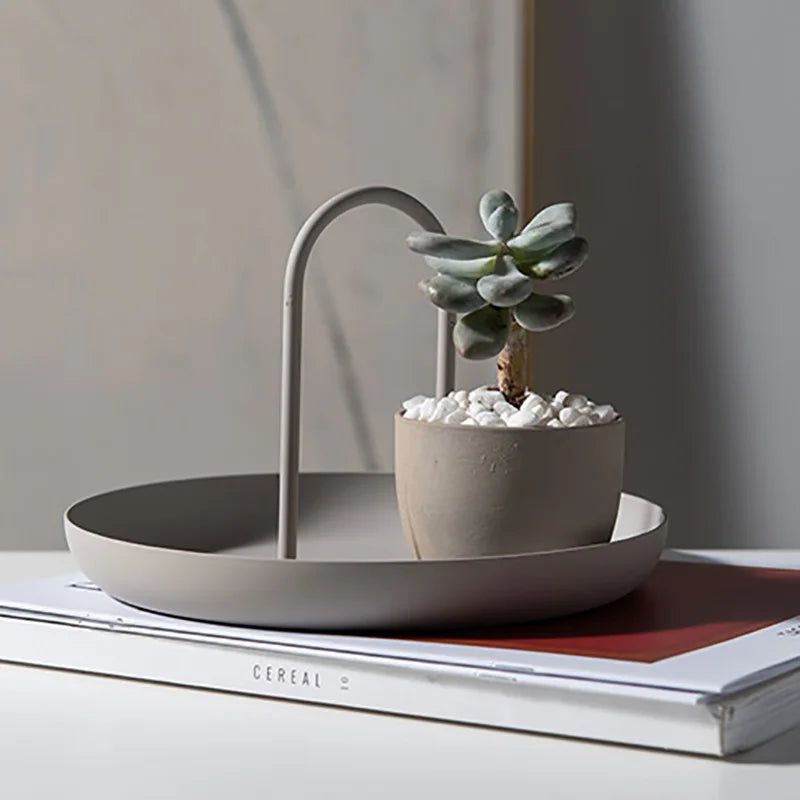 Aurora Elegance Jewelry Tray – Chic Aluminum Display for Modern Vanity - All Around Casa