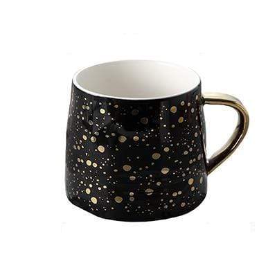 Aurora Gilded Ceramic Mug – Elegant Gold - Accent Design for a Luxe Morning Ritual - All Around Casa