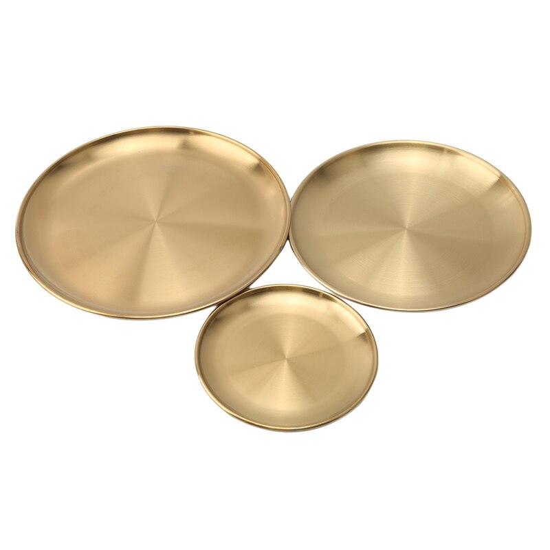 Aurora Gilded Plate Ensemble – Elegant Three - Piece Dining Artistry - All Around Casa