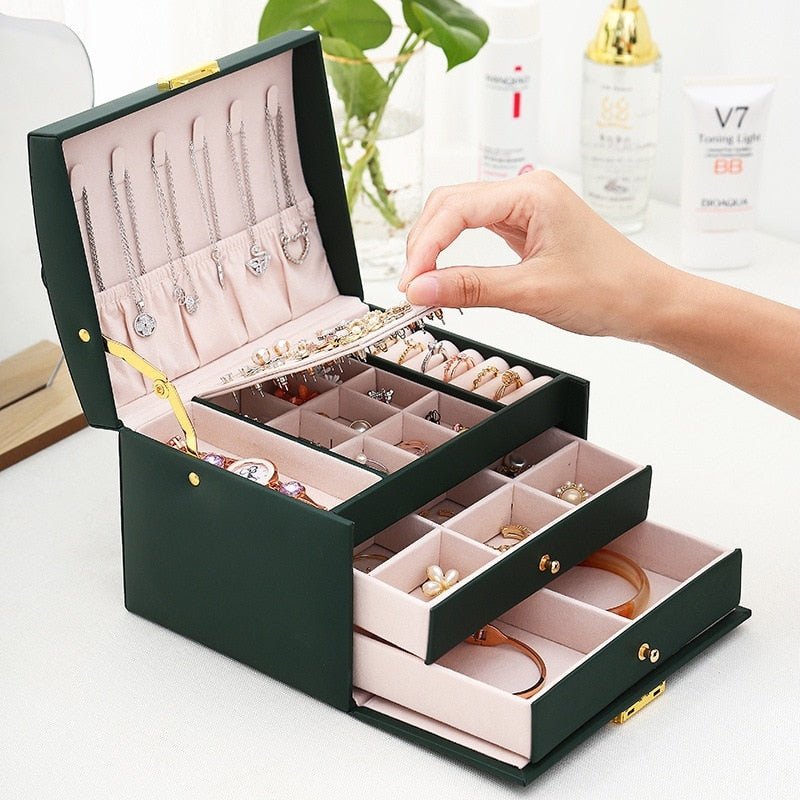 Aurora Luxe Jewelry Travel Case – Elegant Organizer for Effortless Style on the Go - All Around Casa