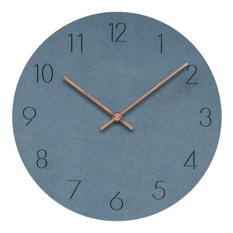 AuroraHush Elegant Wall Clock – Nordic Minimalist Design for Serene Interiors - All Around Casa