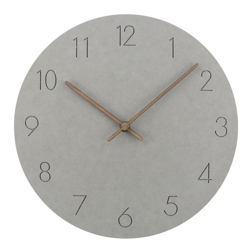 AuroraHush Elegant Wall Clock – Nordic Minimalist Design for Serene Interiors - All Around Casa