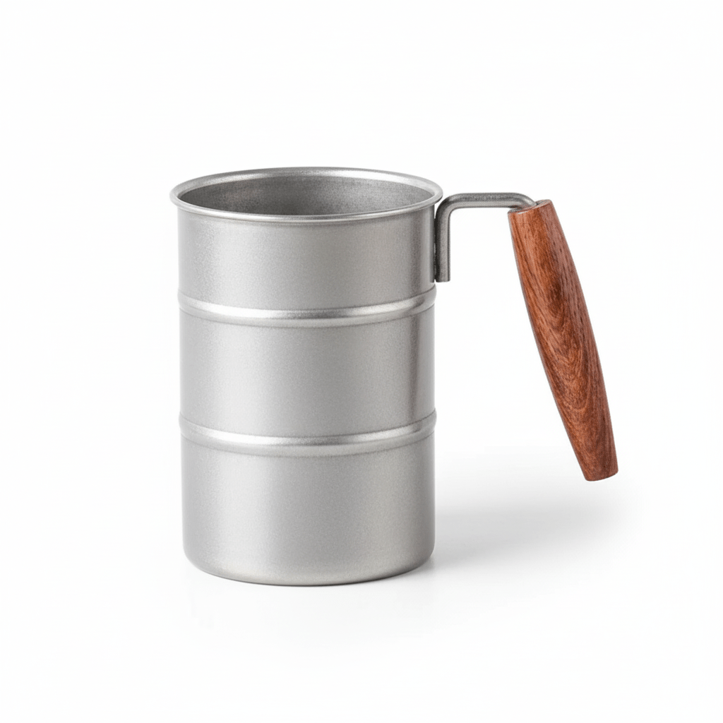 AuroraSteel Elegant Coffee Mug with Vintage Charm - All Around Casa