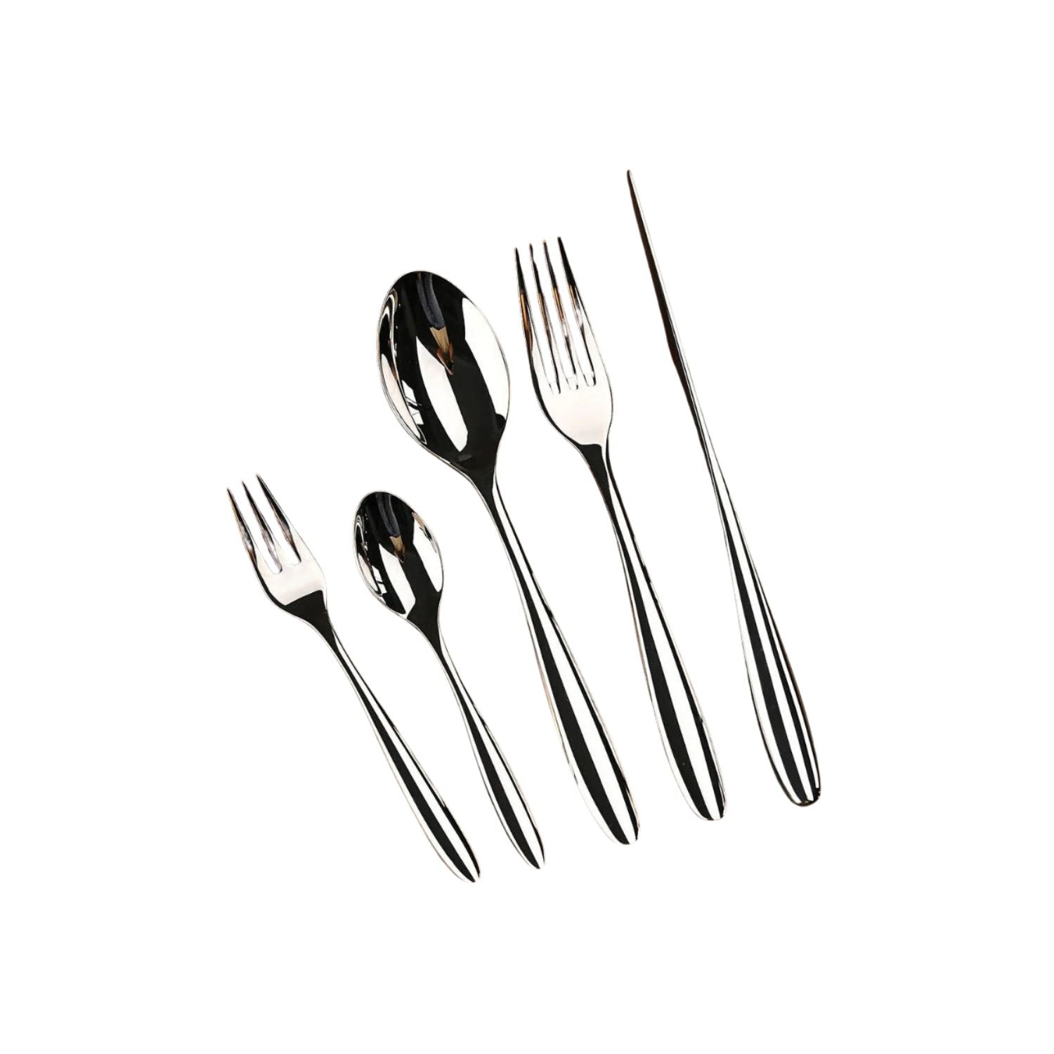 AuroraSteel Elegant Flatware Set – Timeless Dining Sophistication for Modern Tables - All Around Casa