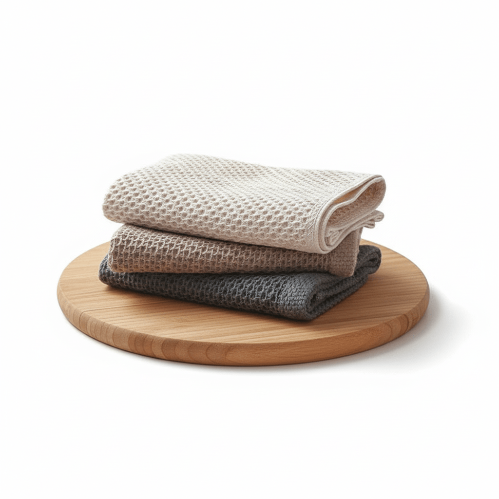 CasaLoom Elegant Cotton Kitchen Towels for Effortless Drying - All Around Casa