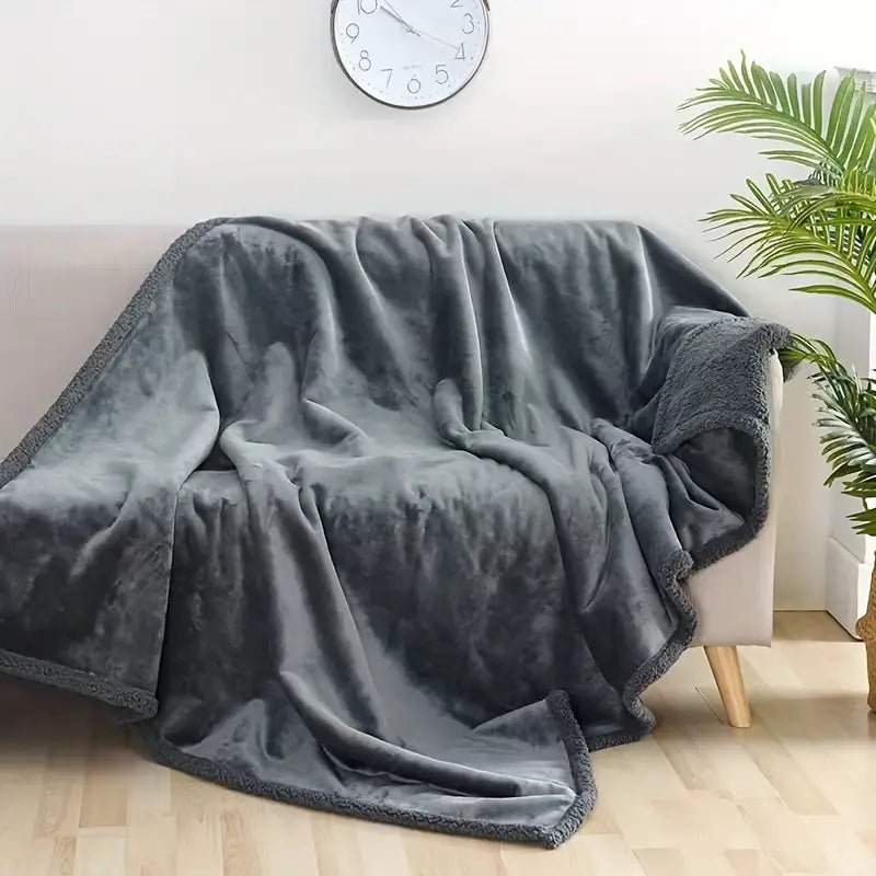 CozyHaven Luxe Waterproof Blanket – Elegant Comfort for Couples - All Around Casa