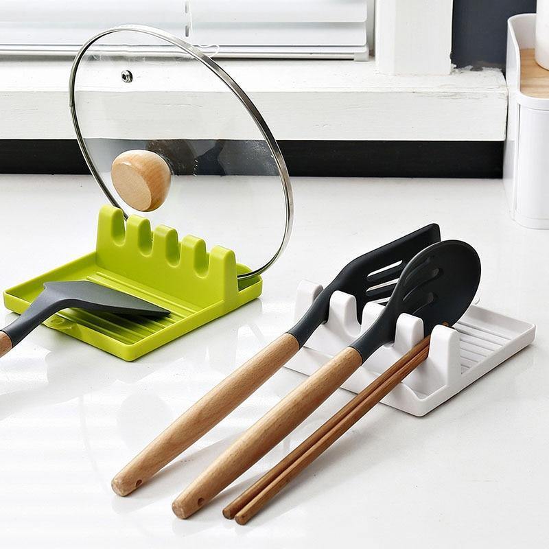 CulinaRest Elegant Silicone Utensil Holder – Heat - Resistant Countertop Stand for Organized Cooking - All Around Casa