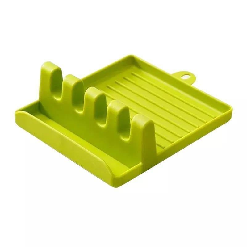 CulinaRest Elegant Silicone Utensil Holder – Heat - Resistant Countertop Stand for Organized Cooking - All Around Casa
