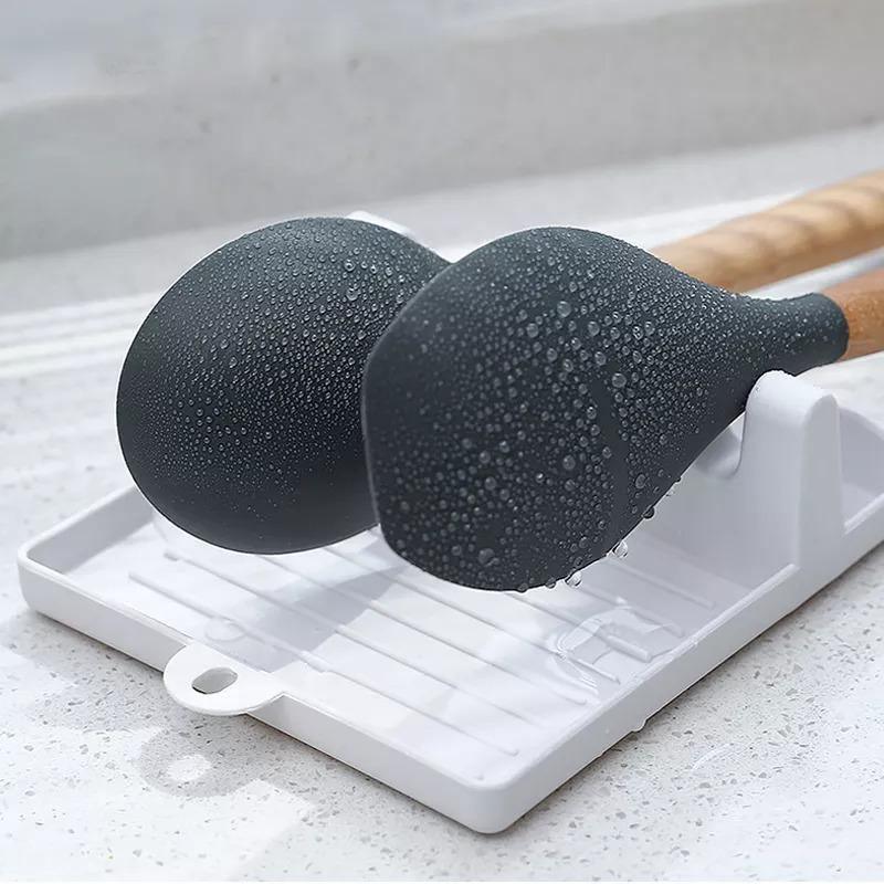 CulinaRest Elegant Silicone Utensil Holder – Heat - Resistant Countertop Stand for Organized Cooking - All Around Casa