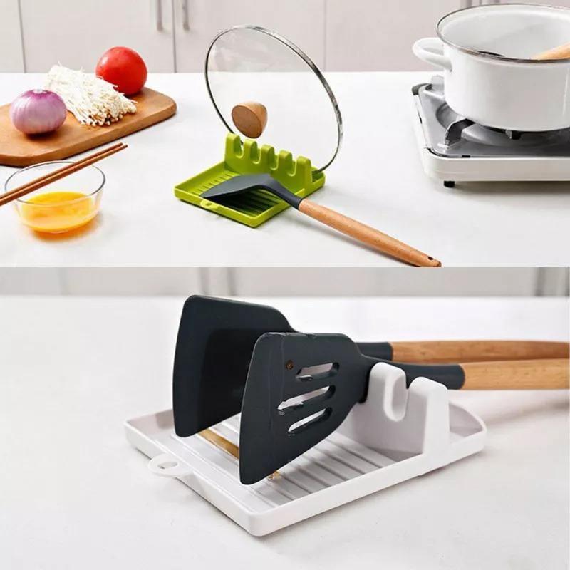 CulinaRest Elegant Silicone Utensil Holder – Heat - Resistant Countertop Stand for Organized Cooking - All Around Casa