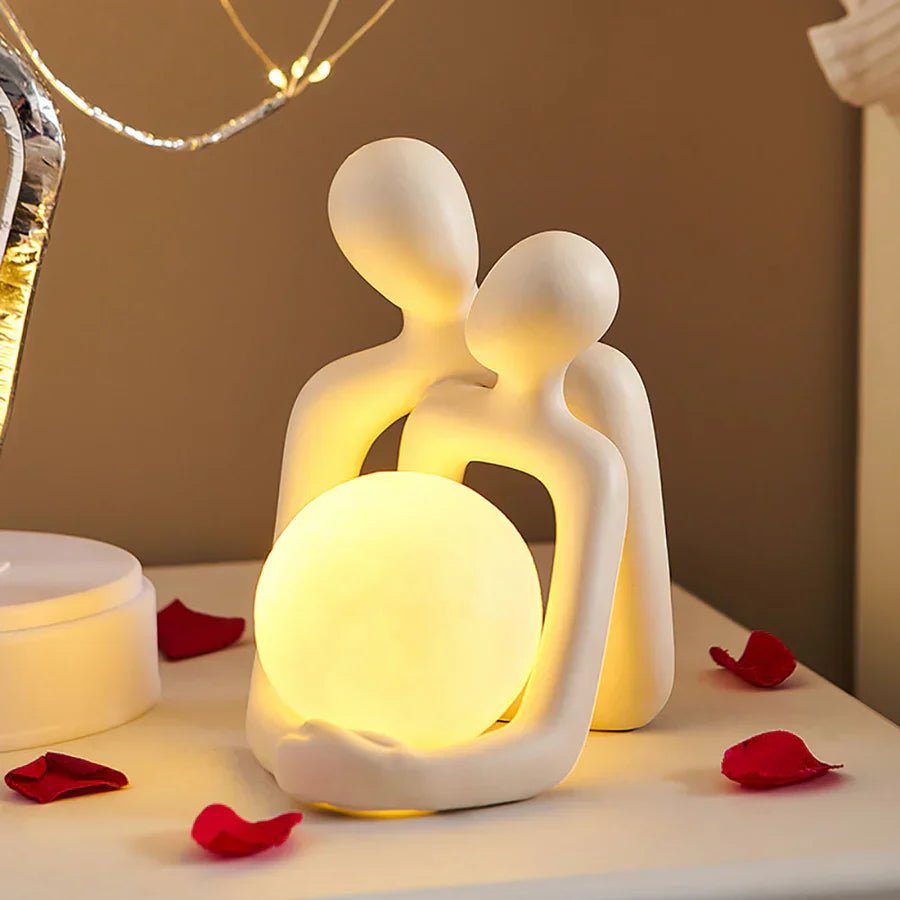 EternaBond Nordic Couple Figurine – Symbol of Love & Timeless Connection - All Around Casa