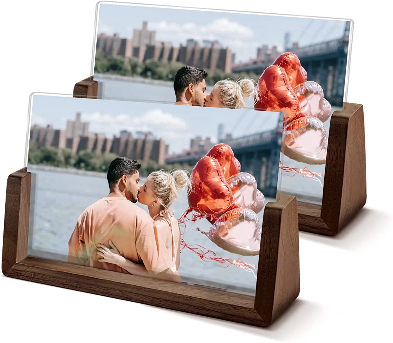 Everwood Luxe Walnut Frame – Elegant Display for Cherished Memories - All Around Casa