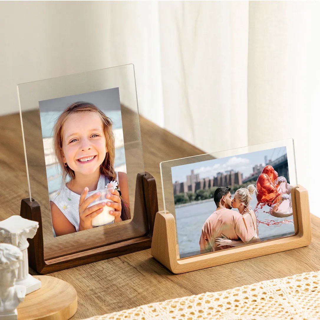 Everwood Luxe Walnut Frame – Elegant Display for Cherished Memories - All Around Casa