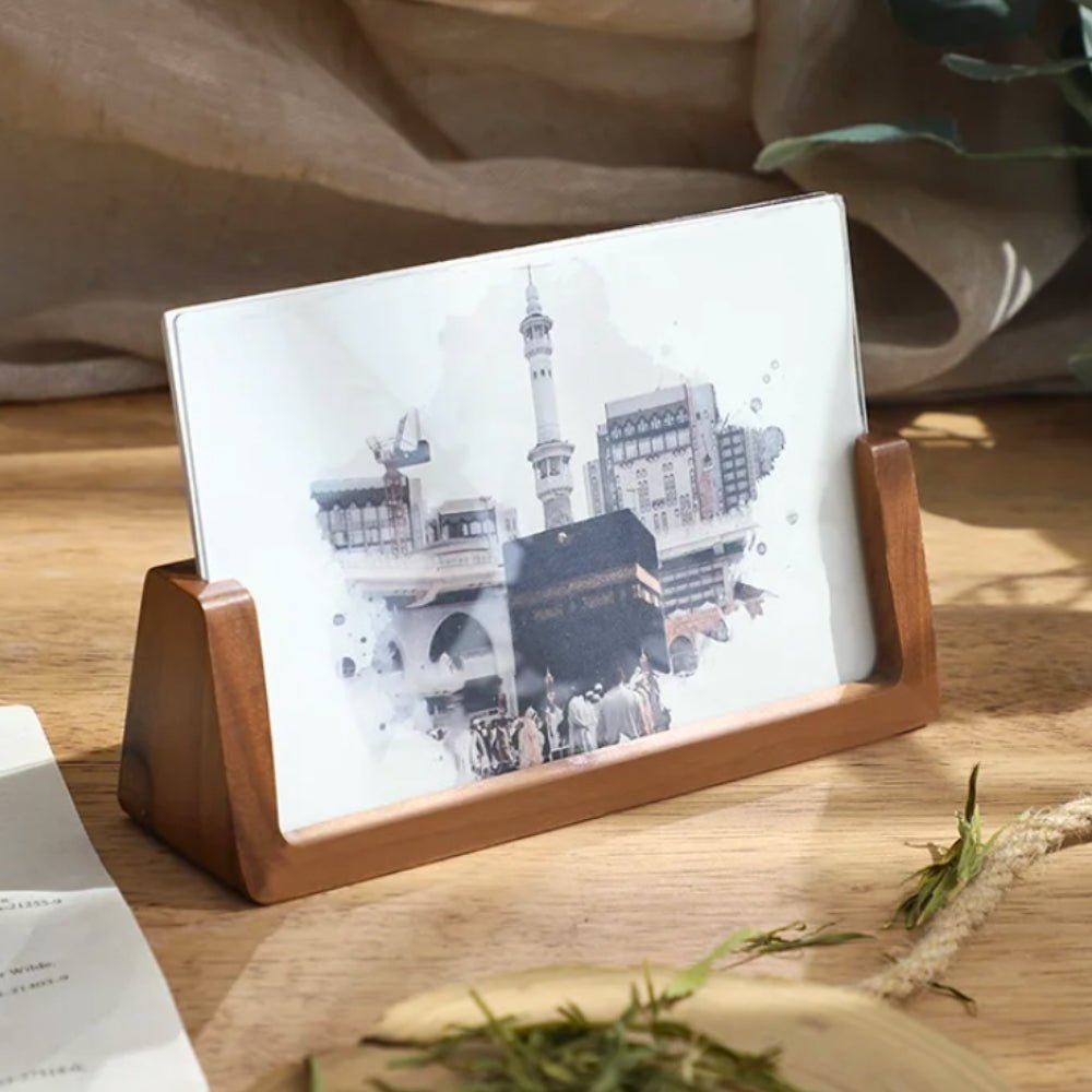 Everwood Luxe Walnut Frame – Elegant Display for Cherished Memories - All Around Casa