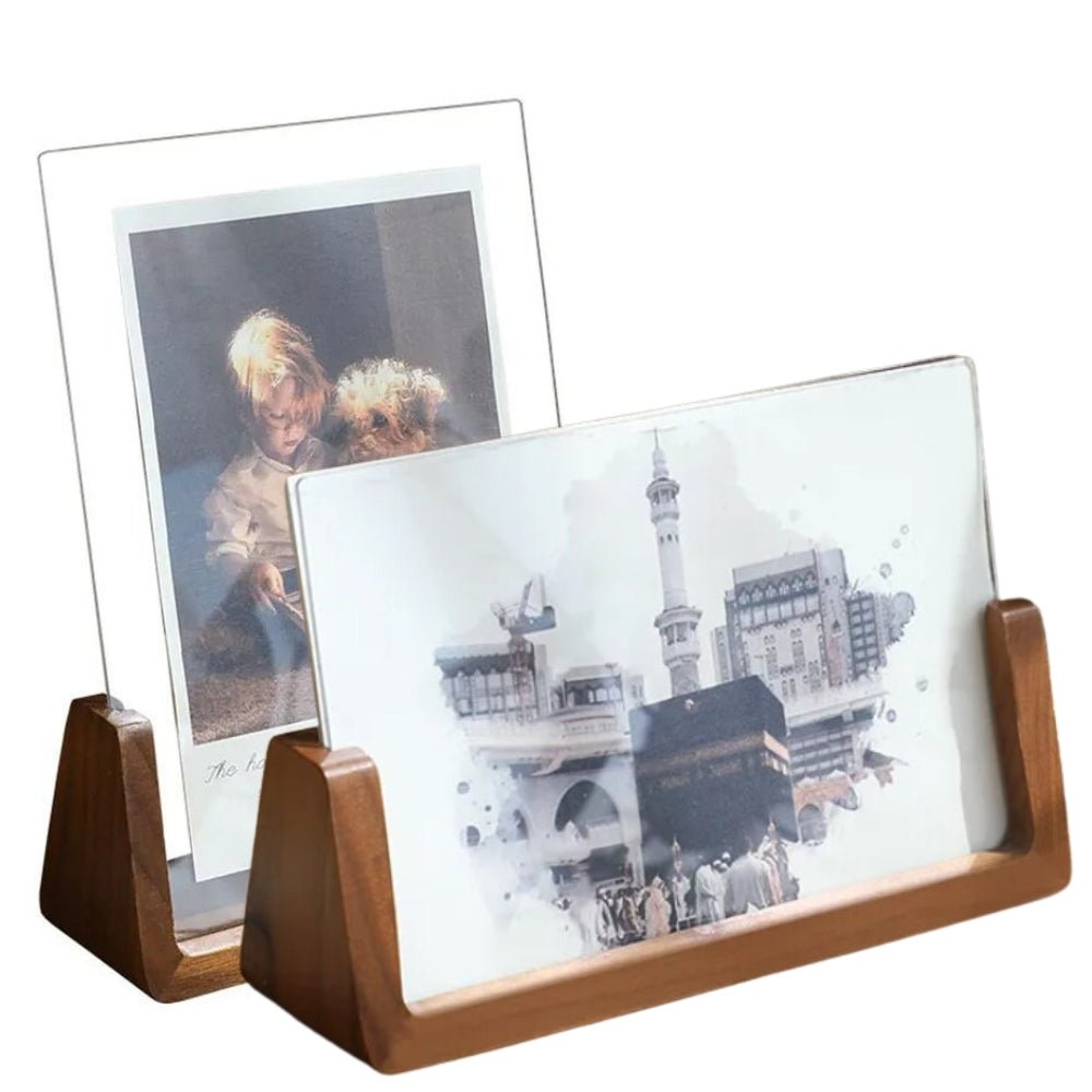 Everwood Luxe Walnut Frame – Elegant Display for Cherished Memories - All Around Casa
