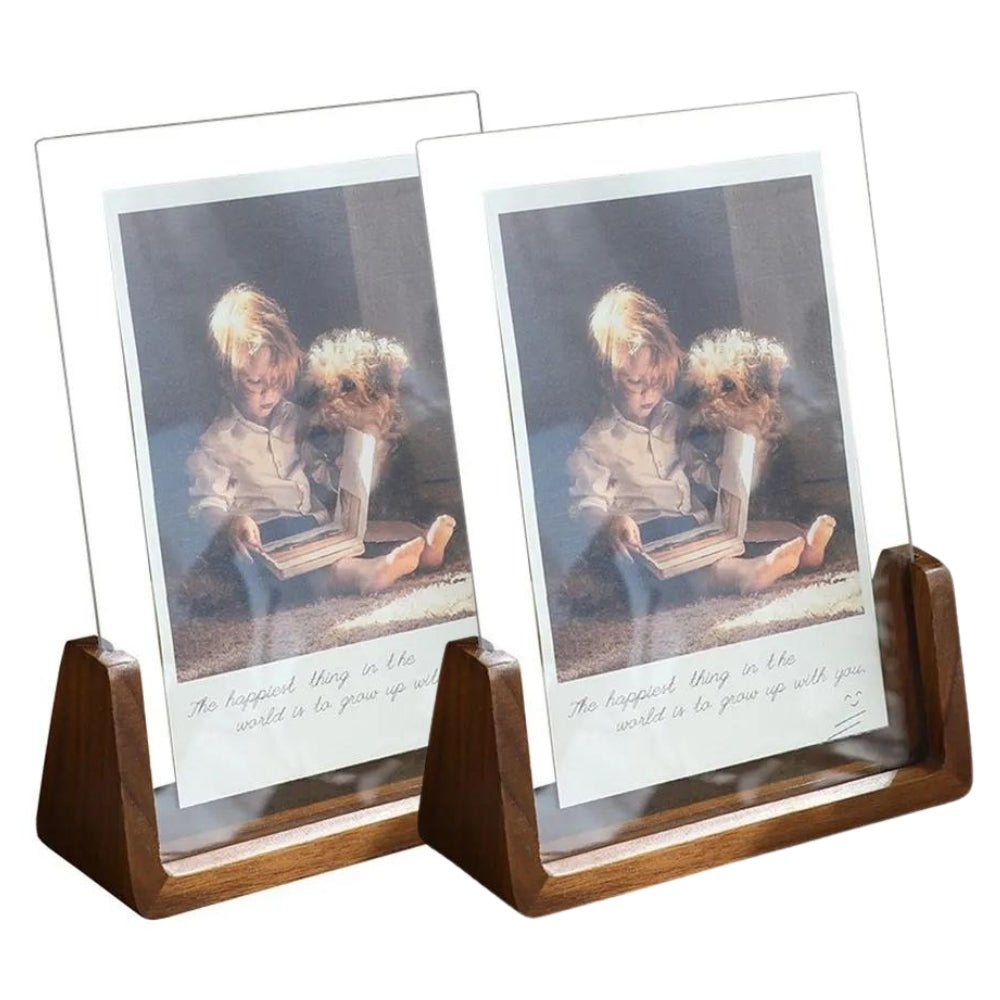 Everwood Luxe Walnut Frame – Elegant Display for Cherished Memories - All Around Casa