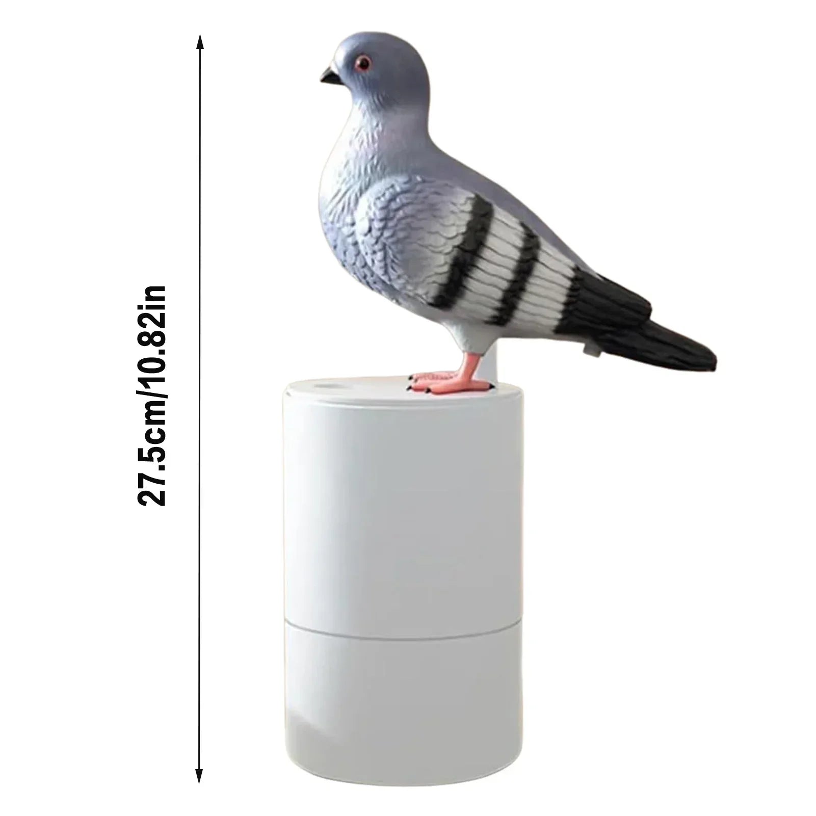 FeatherLuxe Elegant Pigeon Soap Dispenser – Playful Design for Stylish Kitchens & Bathrooms - All Around Casa