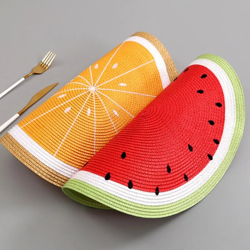 Fruitéa Charm Placemats – Vibrant Table Accents for Joyful Summer Dining - All Around Casa