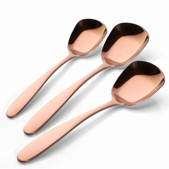 HarborMist Elegant Serving Spoon Set – Sophisticated Dining Accent - All Around Casa