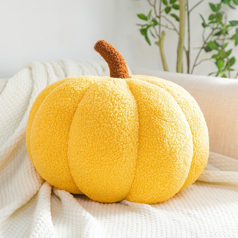 Harvest Haven Plush Pumpkin Pillows – Elegant Autumn Accents for a Warm, Inviting Home - All Around Casa