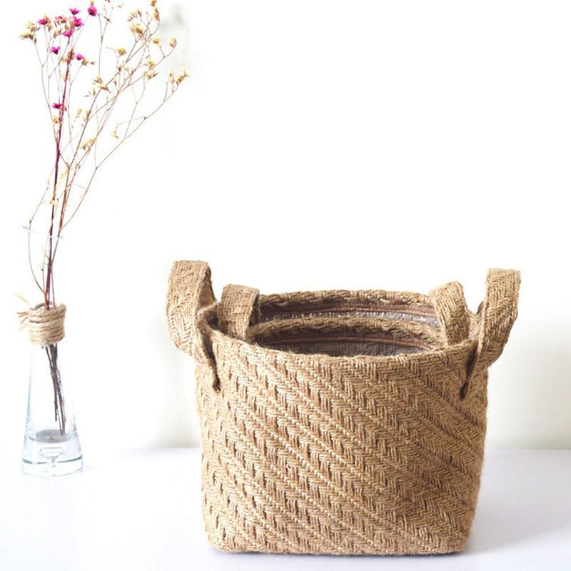 HavenWeave Elegant Storage Basket for Modern Home Décor - All Around Casa