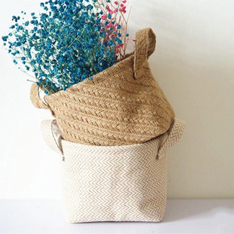 HavenWeave Elegant Storage Basket for Modern Home Décor - All Around Casa