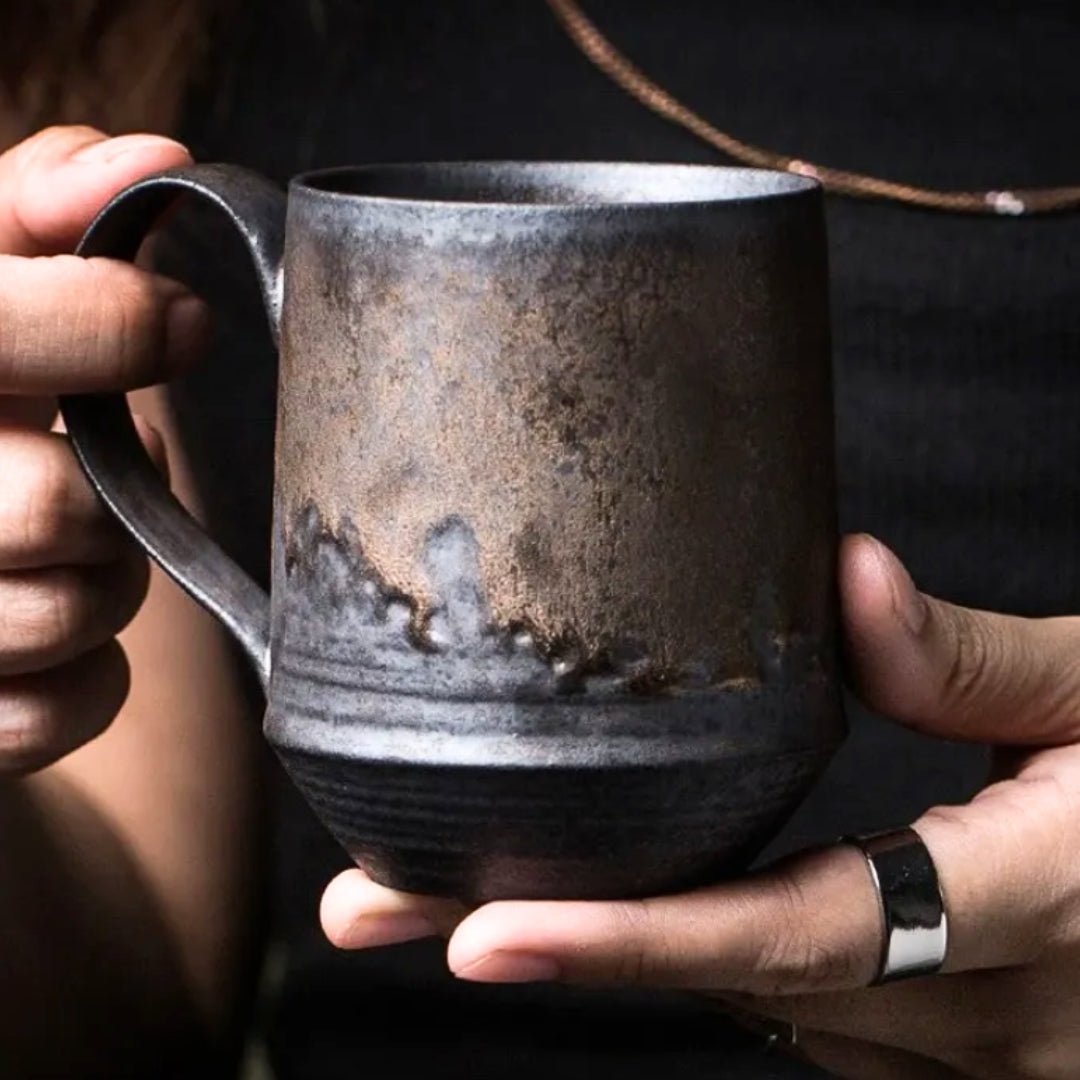 HearthStone Luxe Ceramic Mugs – Handcrafted Elegance for Cozy Moments - All Around Casa