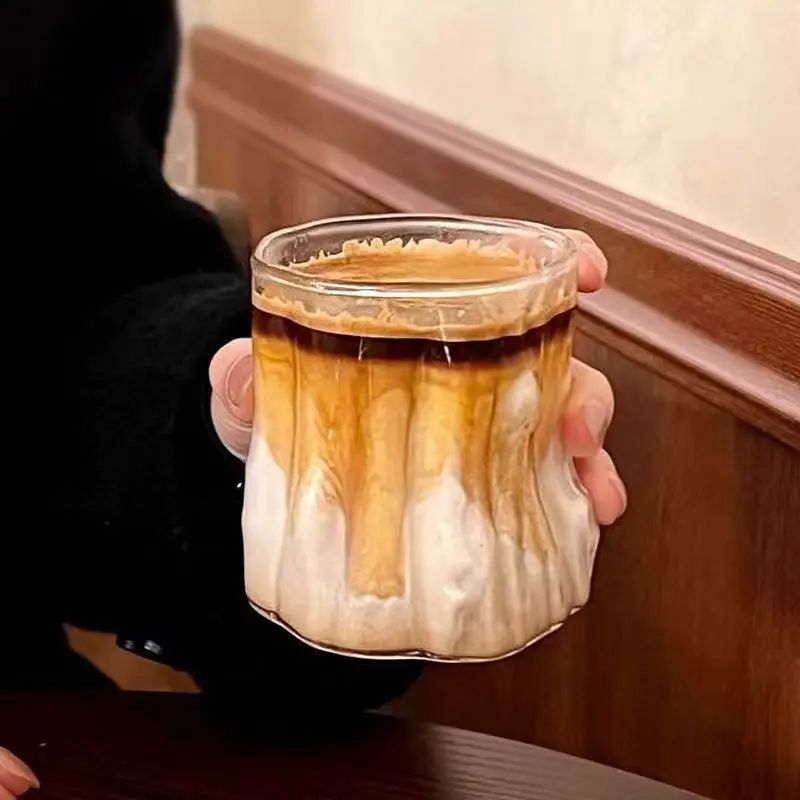 LodenAura Elegant Glass Cup with Japanese - Inspired Serenity - All Around Casa