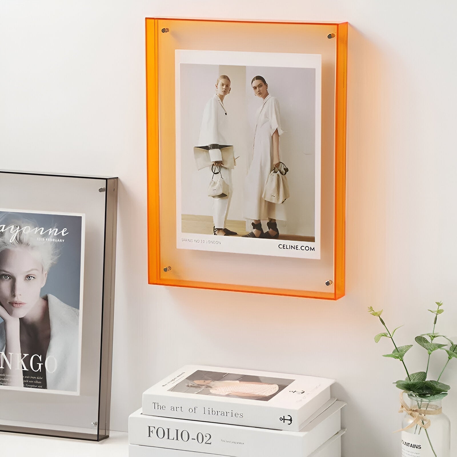 LucentFrame Elegant Acrylic Photo Frame for a Minimalist Modern Display - All Around Casa