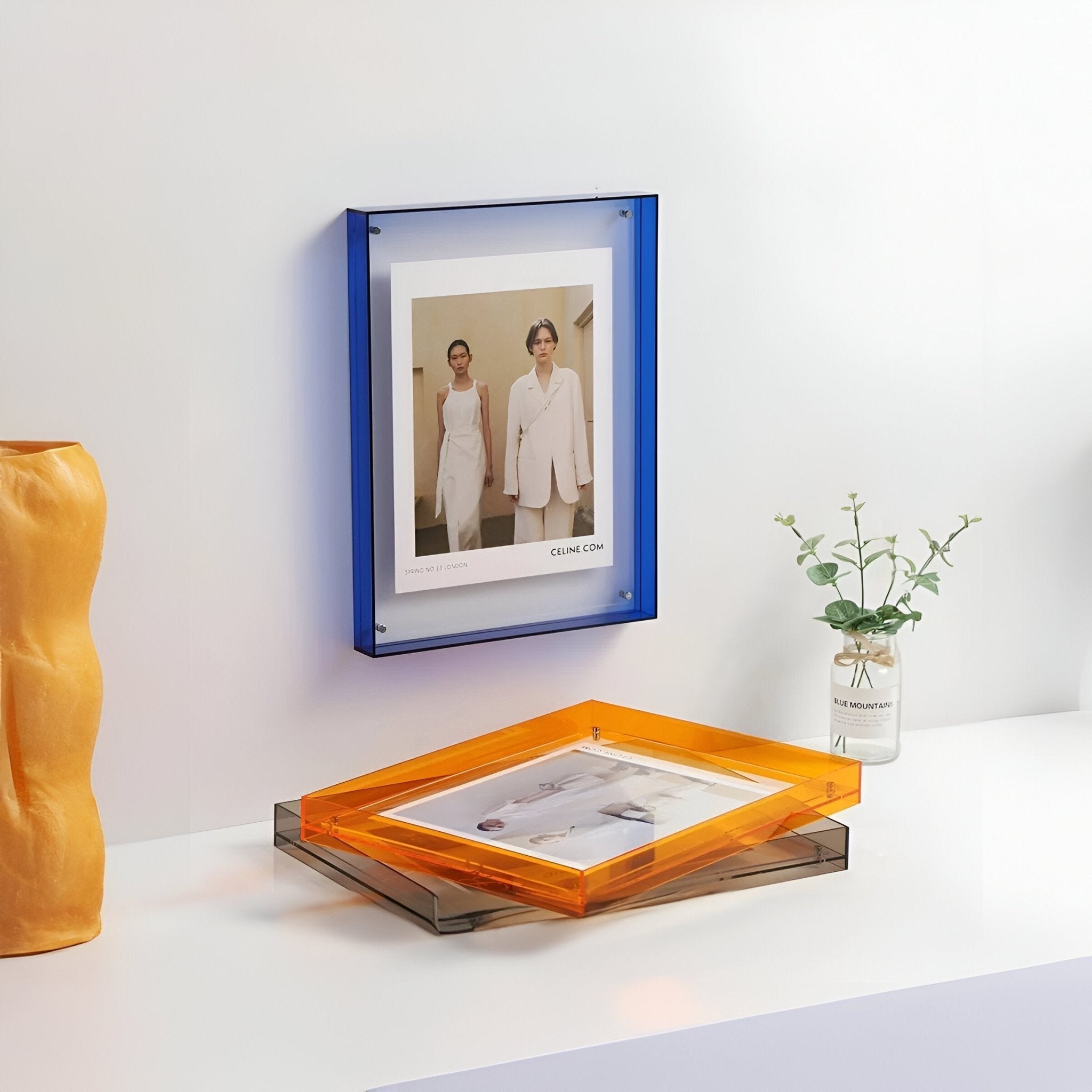 LucentFrame Elegant Acrylic Photo Frame for a Minimalist Modern Display - All Around Casa