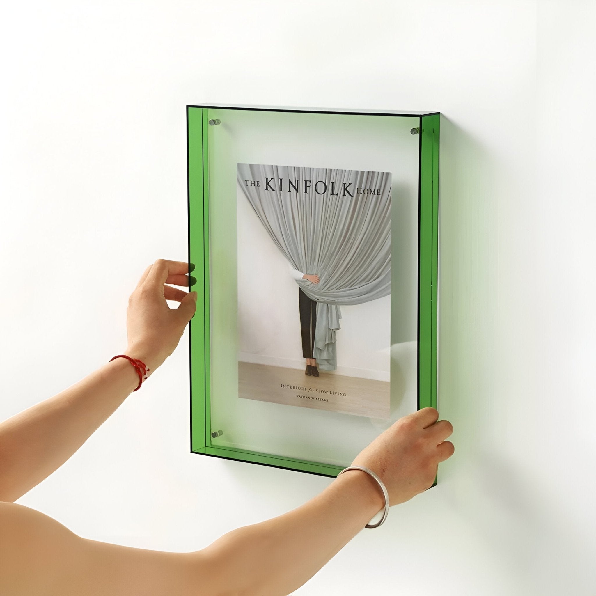 LucentFrame Elegant Acrylic Photo Frame for a Minimalist Modern Display - All Around Casa
