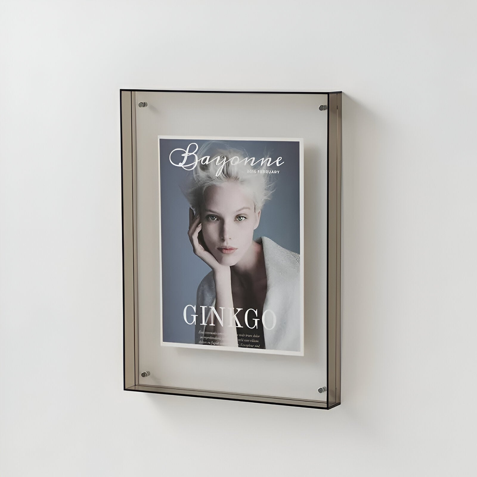LucentFrame Elegant Acrylic Photo Frame for a Minimalist Modern Display - All Around Casa