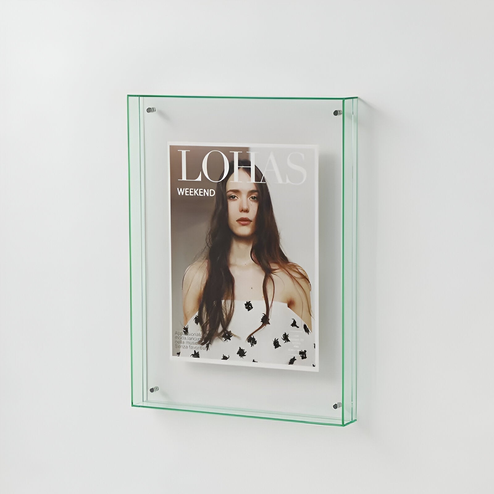 LucentFrame Elegant Acrylic Photo Frame for a Minimalist Modern Display - All Around Casa