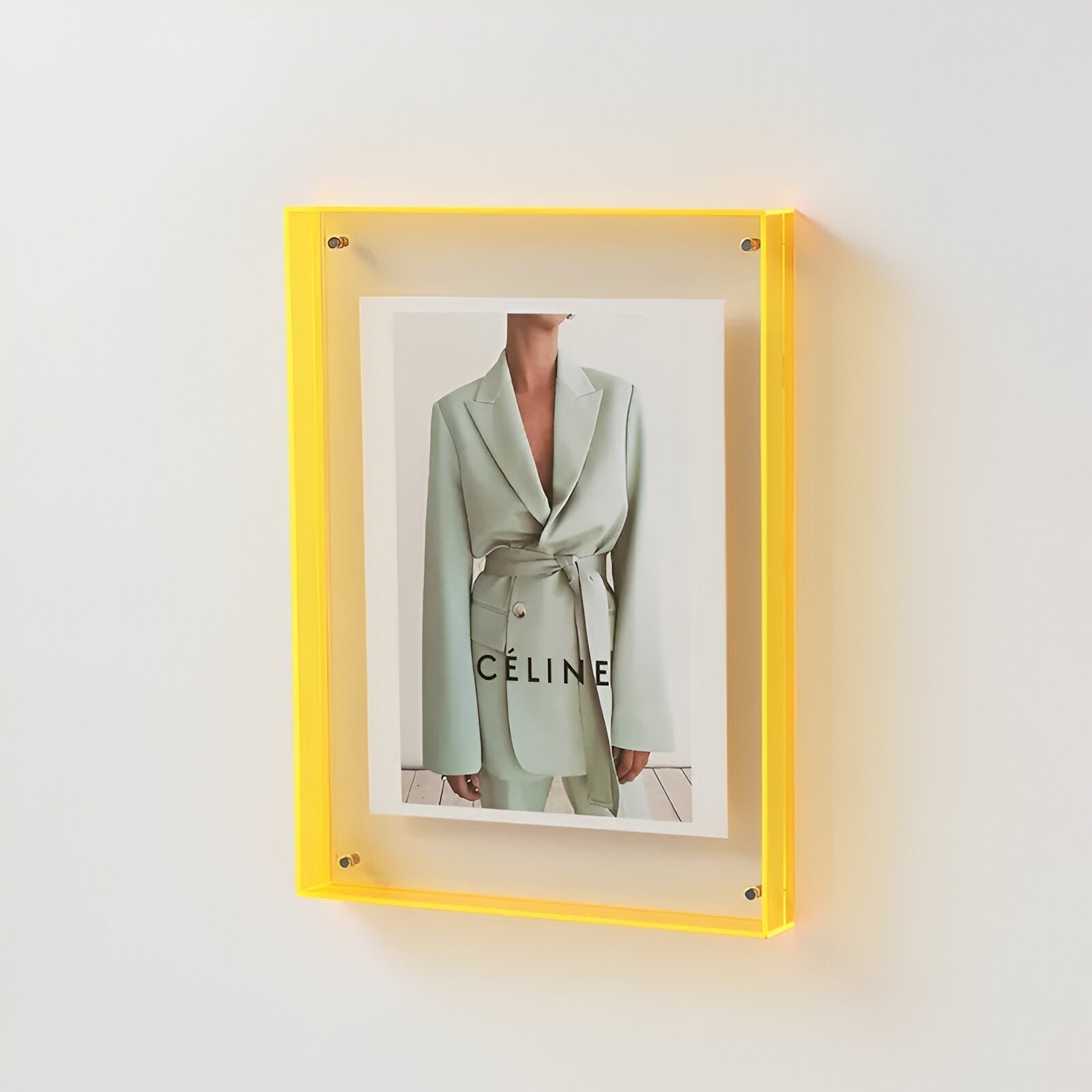 LucentFrame Elegant Acrylic Photo Frame for a Minimalist Modern Display - All Around Casa