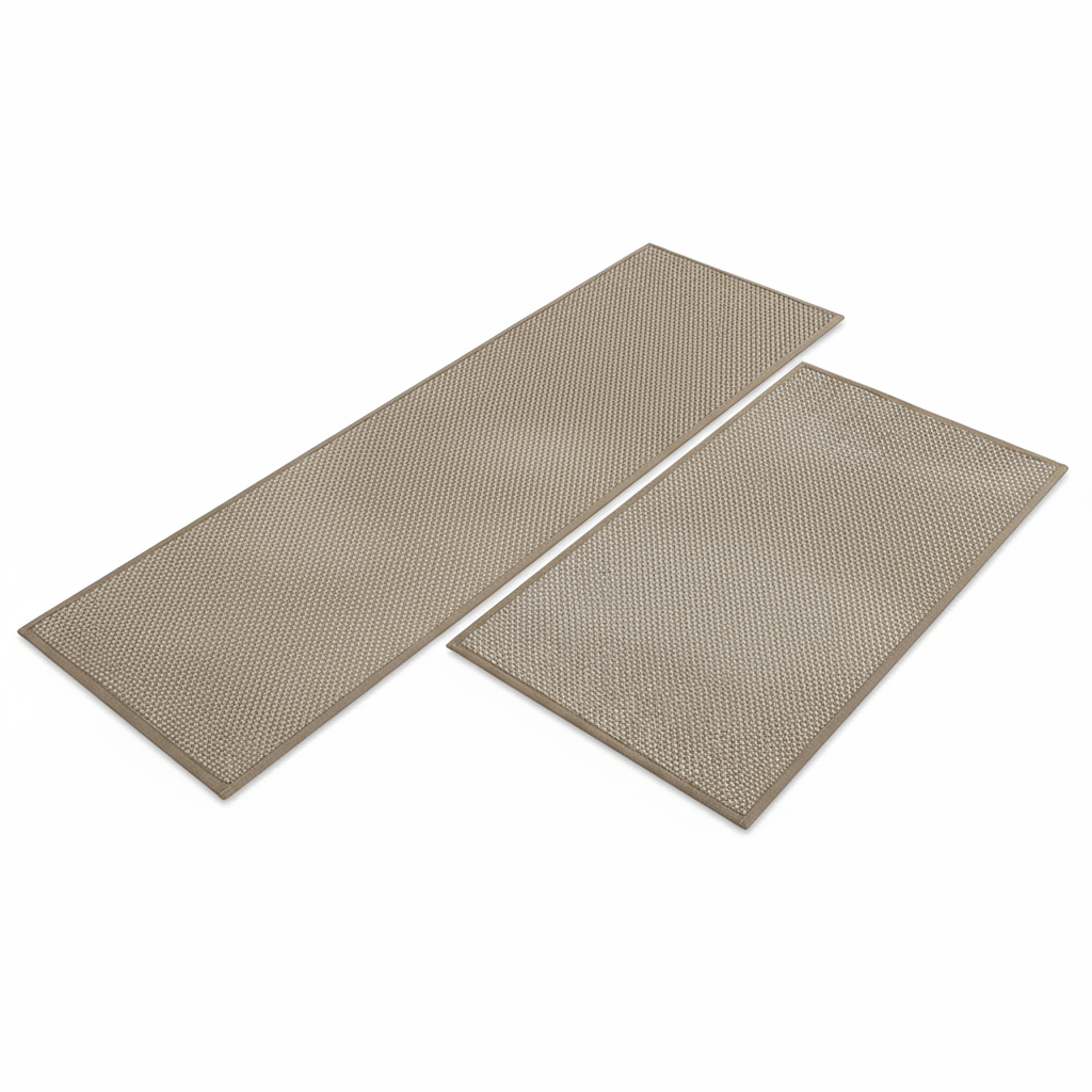 Lumea Comfort Kitchen Mat Set – Elegant Non - Slip Support for a Refined Cooking Space - All Around Casa