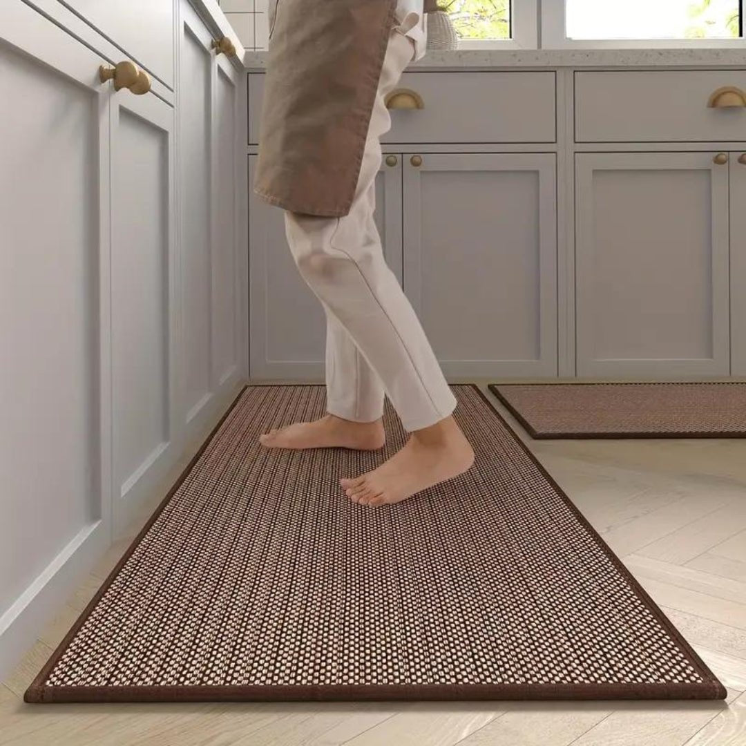 Lumea Comfort Kitchen Mat Set – Elegant Non - Slip Support for a Refined Cooking Space - All Around Casa