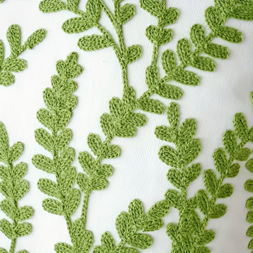 LushHaven Botanical Cushion Cover – Elegant Nature - Inspired Accent for Modern Living - All Around Casa