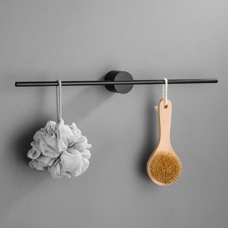 LustraForm Elegant Metal Towel Rack – Minimalist Design for Modern Bathrooms - All Around Casa
