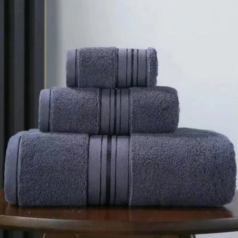 LuxeHaven Egyptian Cotton Towel Set – Soft, Absorbent Towels for a Refined Bath Experience - All Around Casa