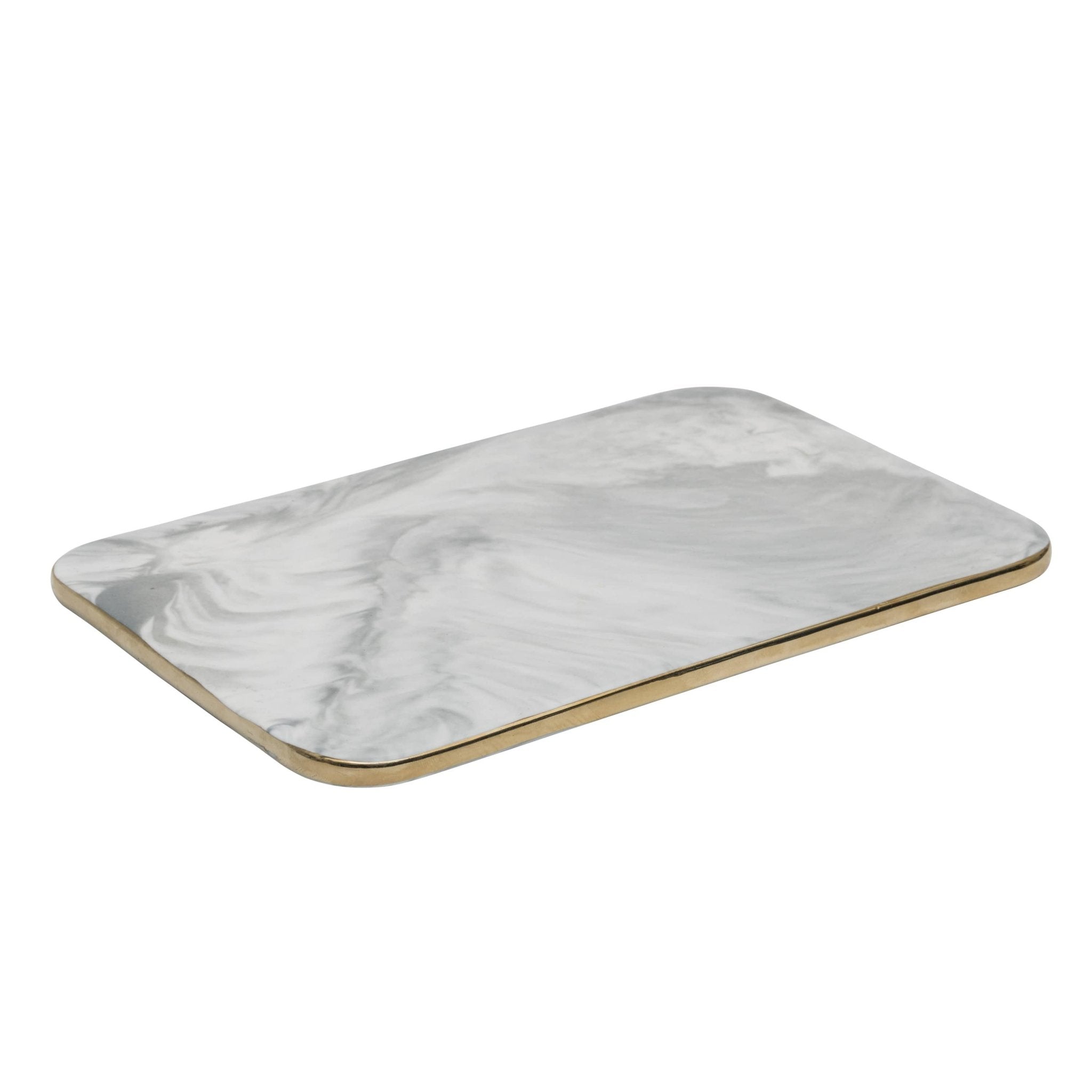 Marbella Luxe Marble Board – Elegant Kitchen Accent for Sophisticated Serving - All Around Casa