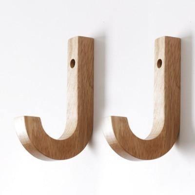 Nordora Elegant Birch Wall Hooks – Minimalist Storage with Scandinavian Charm - All Around Casa