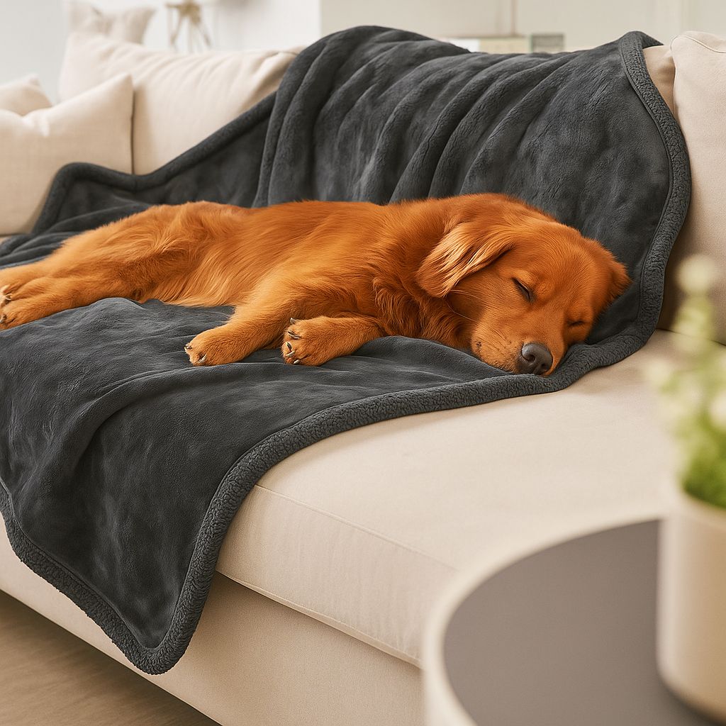 PawCuddle Waterproof Pet Blanket – Cozy Protection for Couches, Beds & Car Seats - All Around Casa