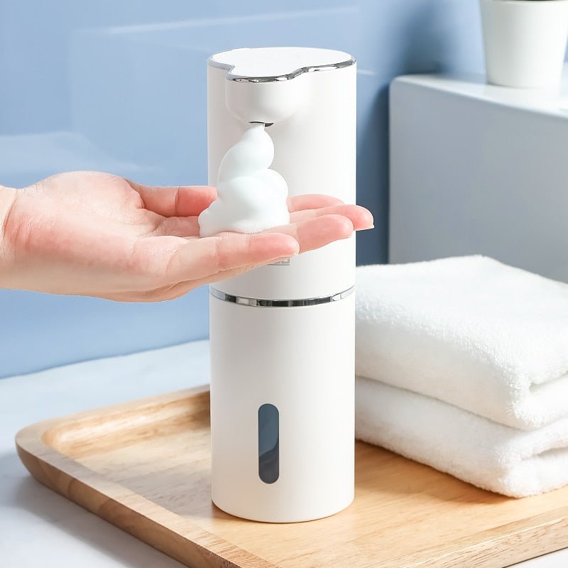 PureAura Elegant Automatic Soap Dispenser for a Modern, Hygienic Home - All Around Casa