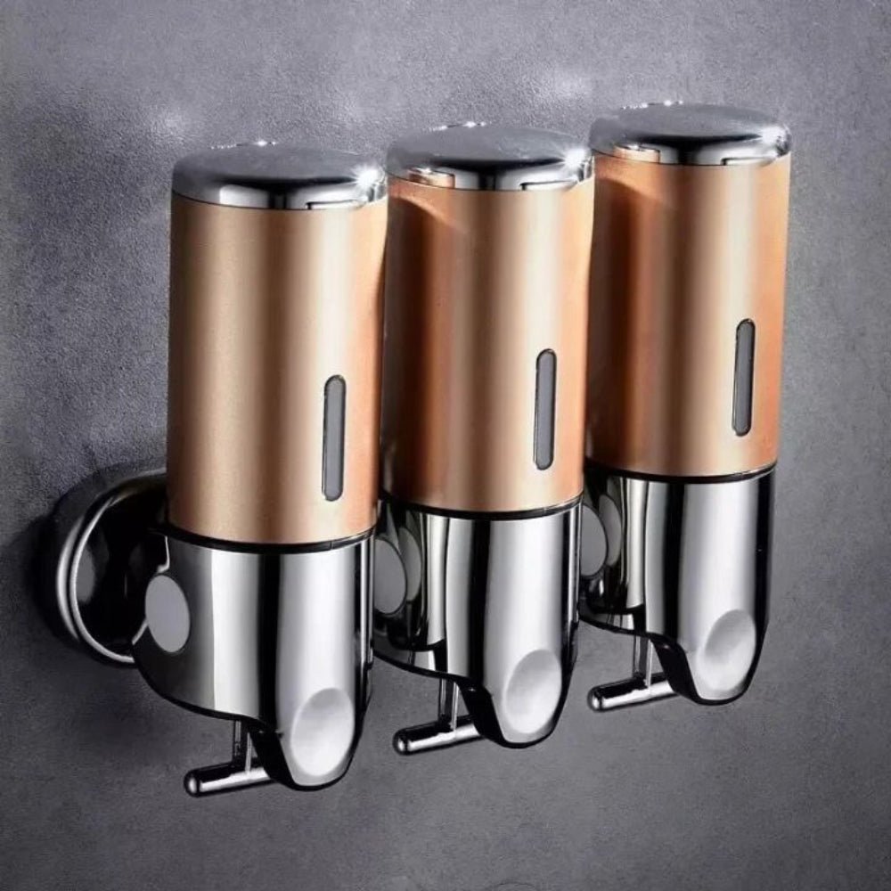 PureHaven Elegant Wall Soap Dispenser for a Modern, Minimalist Bathroom - All Around Casa